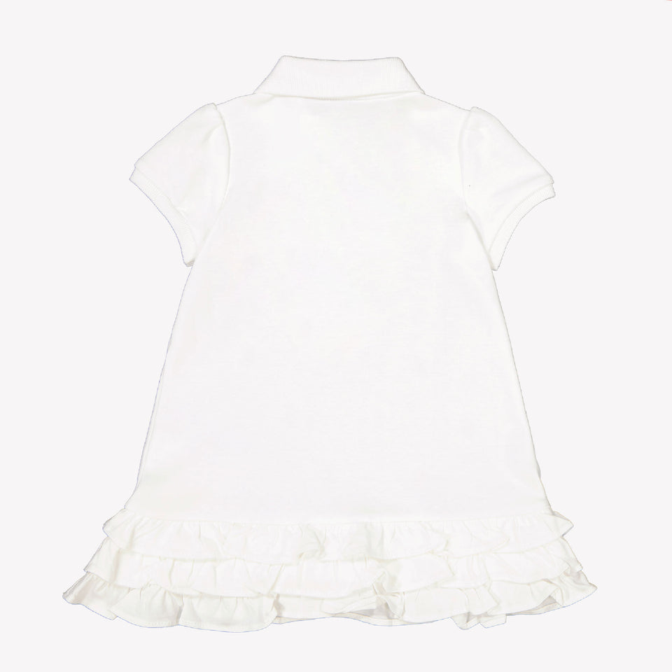 Ralph Lauren Bébé Filles Robe Blanc