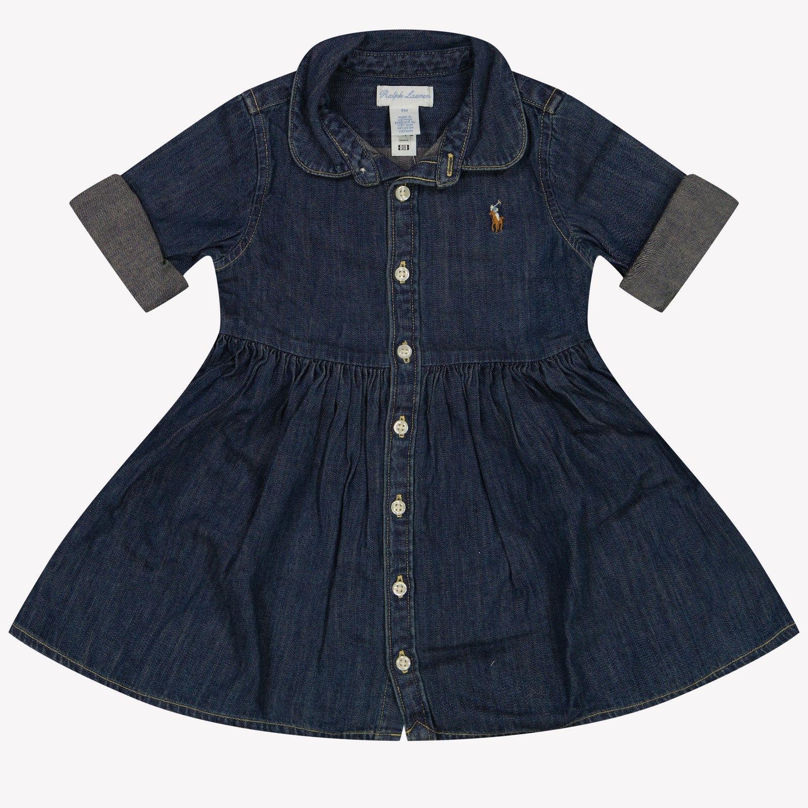 Ralph Lauren Bébé Filles Robe Bleu