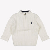 Ralph Lauren Jungenpullover in Weiß