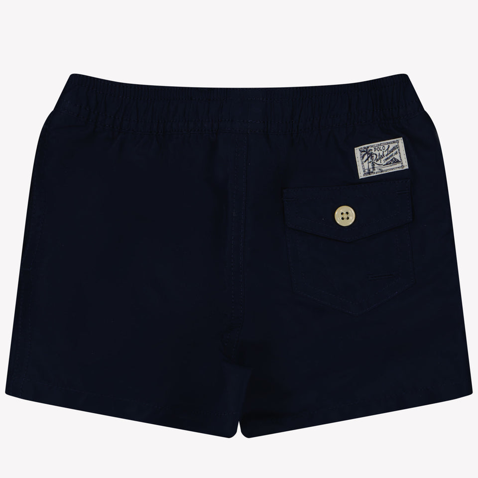 Ralph Lauren Baby Boys Swimwear In Navy