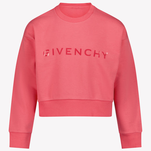 Givenchy Niño Chicas Suéter en Fucsia