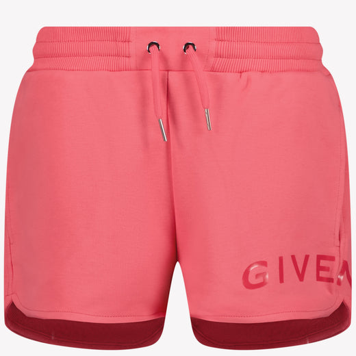 Givenchy Niño Chicas Shorts tes Fucsia