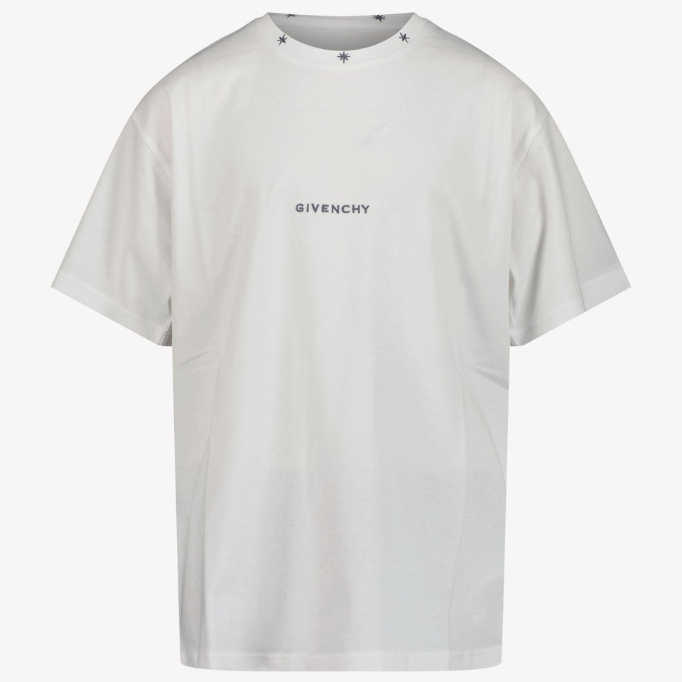 Givenchy Enfant Garçons T-shirt Blanc