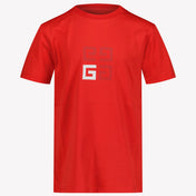 Givenchy Enfant Garçons T-shirt Rouge