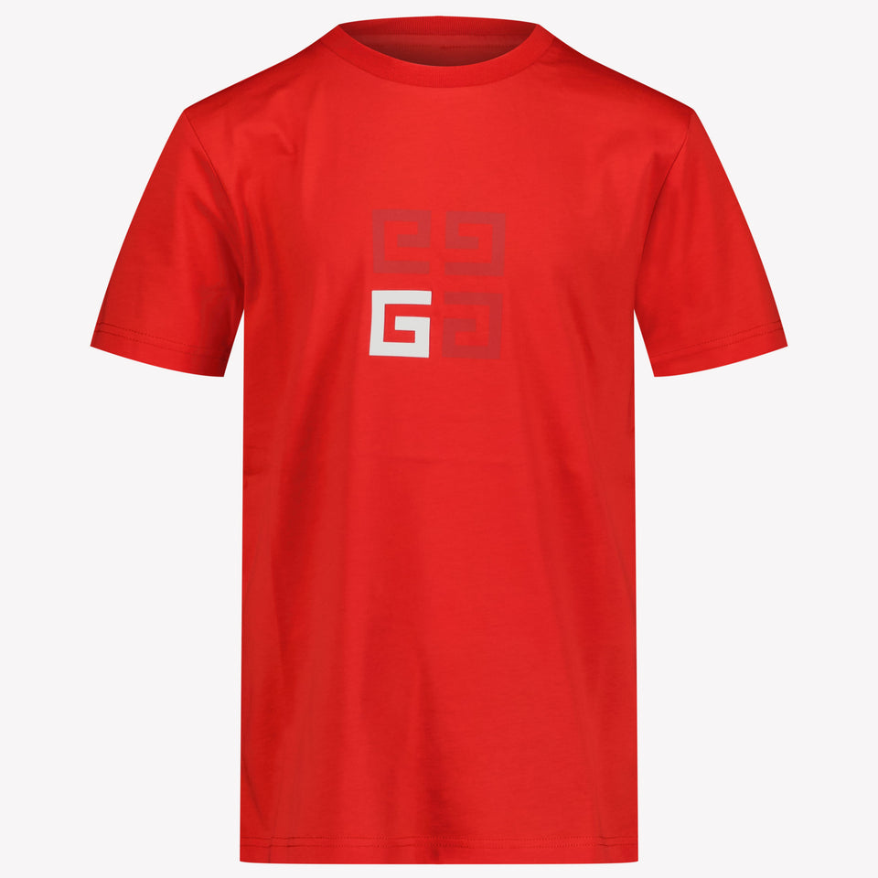 Givenchy Enfant Garçons T-shirt Rouge