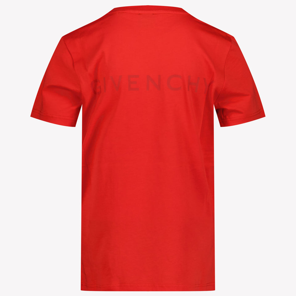 Givenchy Enfant Garçons T-shirt Rouge