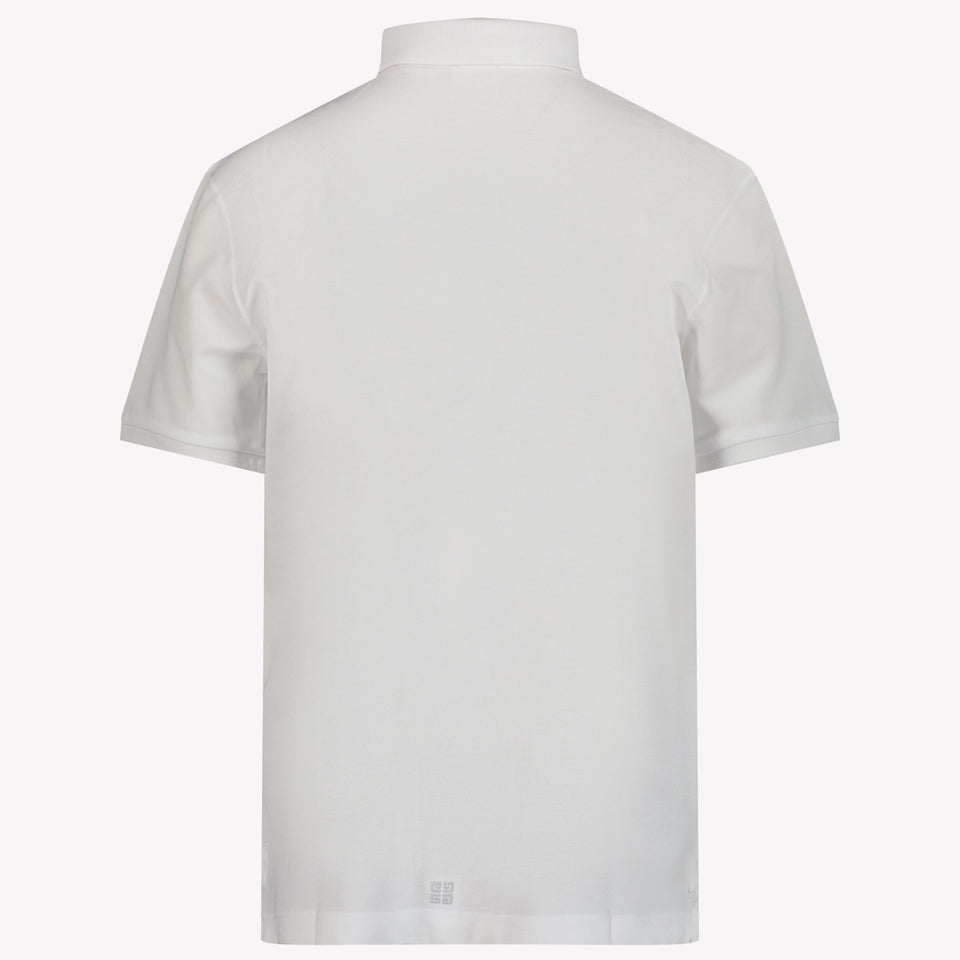 Givenchy Enfant Garçons Polo Blanc