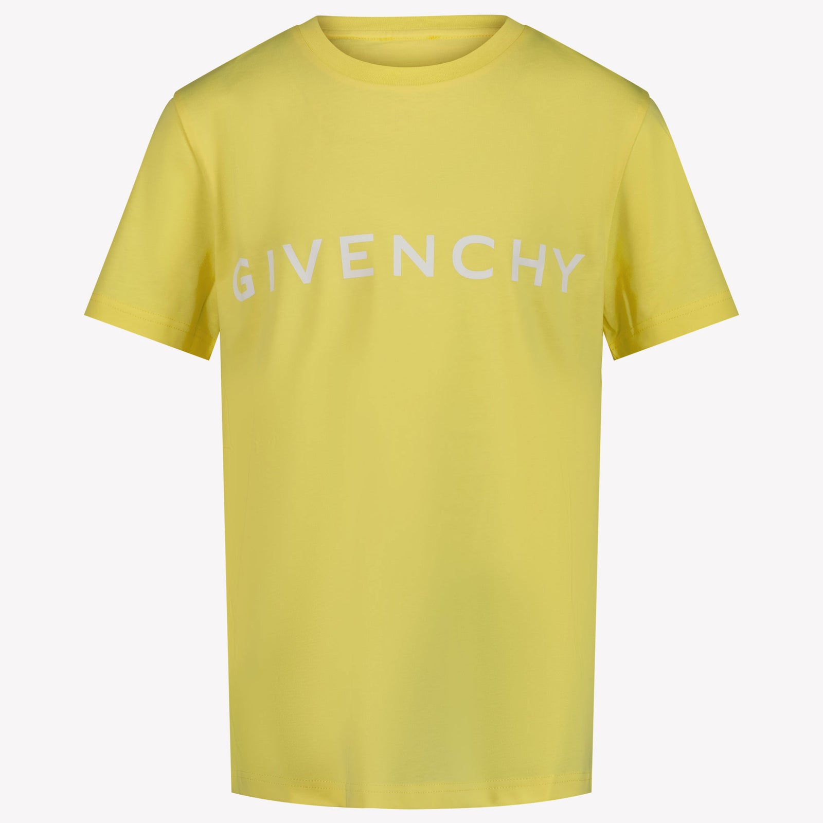 Givenchy Kinderjungen im T-Shirt Gelb