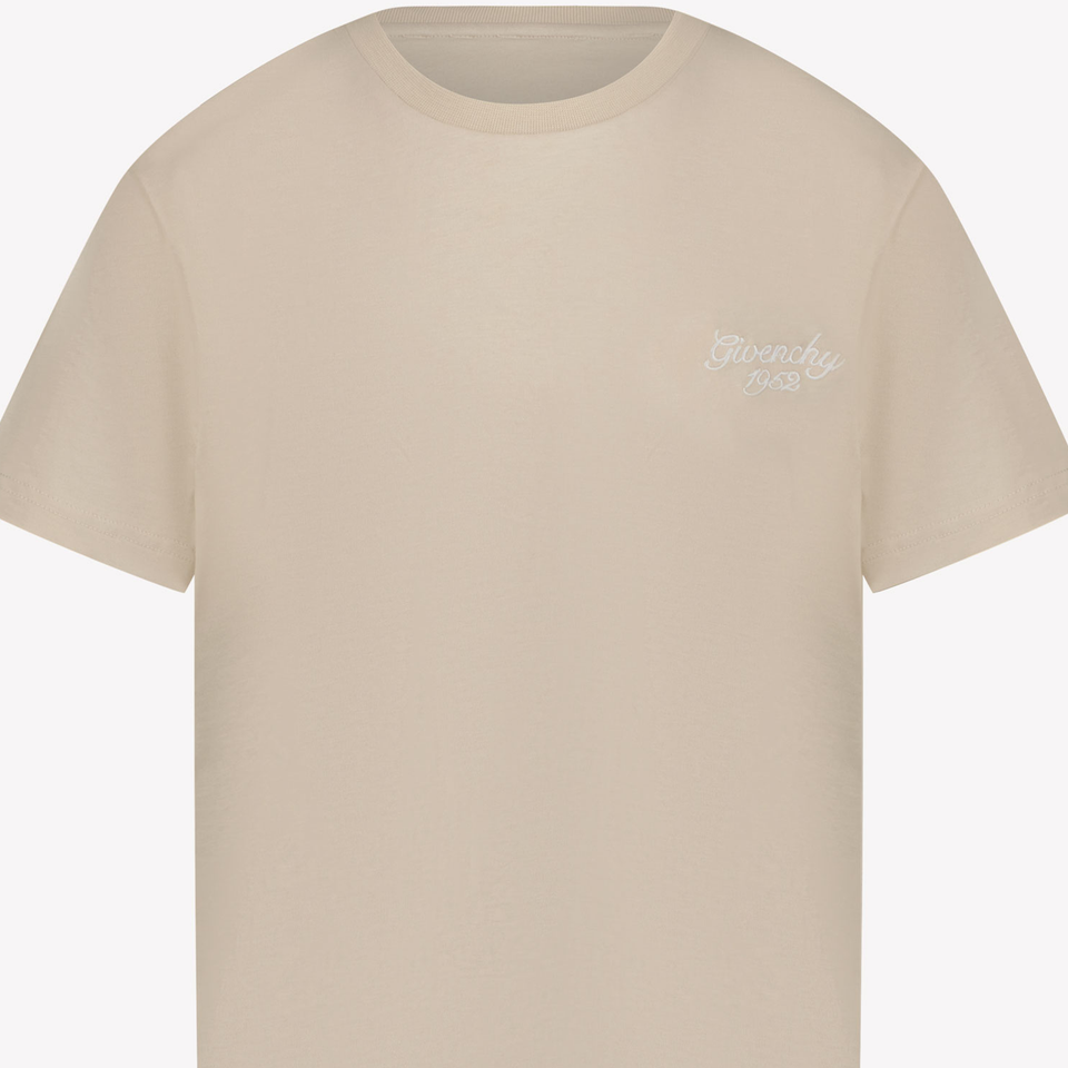 Givenchy Enfant Garçons T-shirt Beige