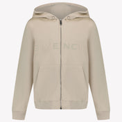 Givenchy Kids Unisex Cardigan in Beige