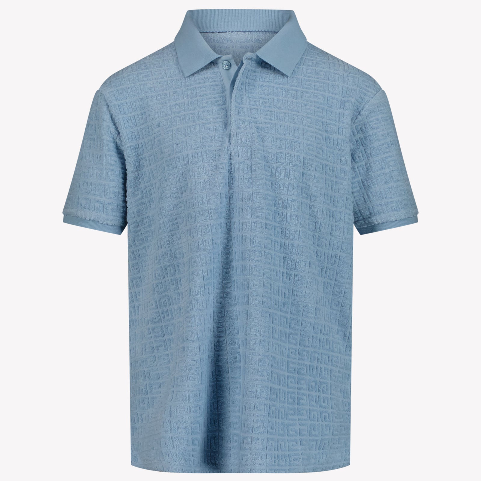 Givenchy Enfant Garçons Polo Bleu Clair