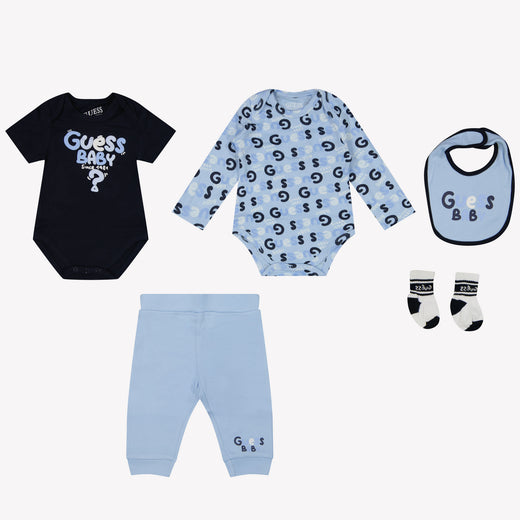 Guess Bambino Unisex Tuta in scatola Azzurro