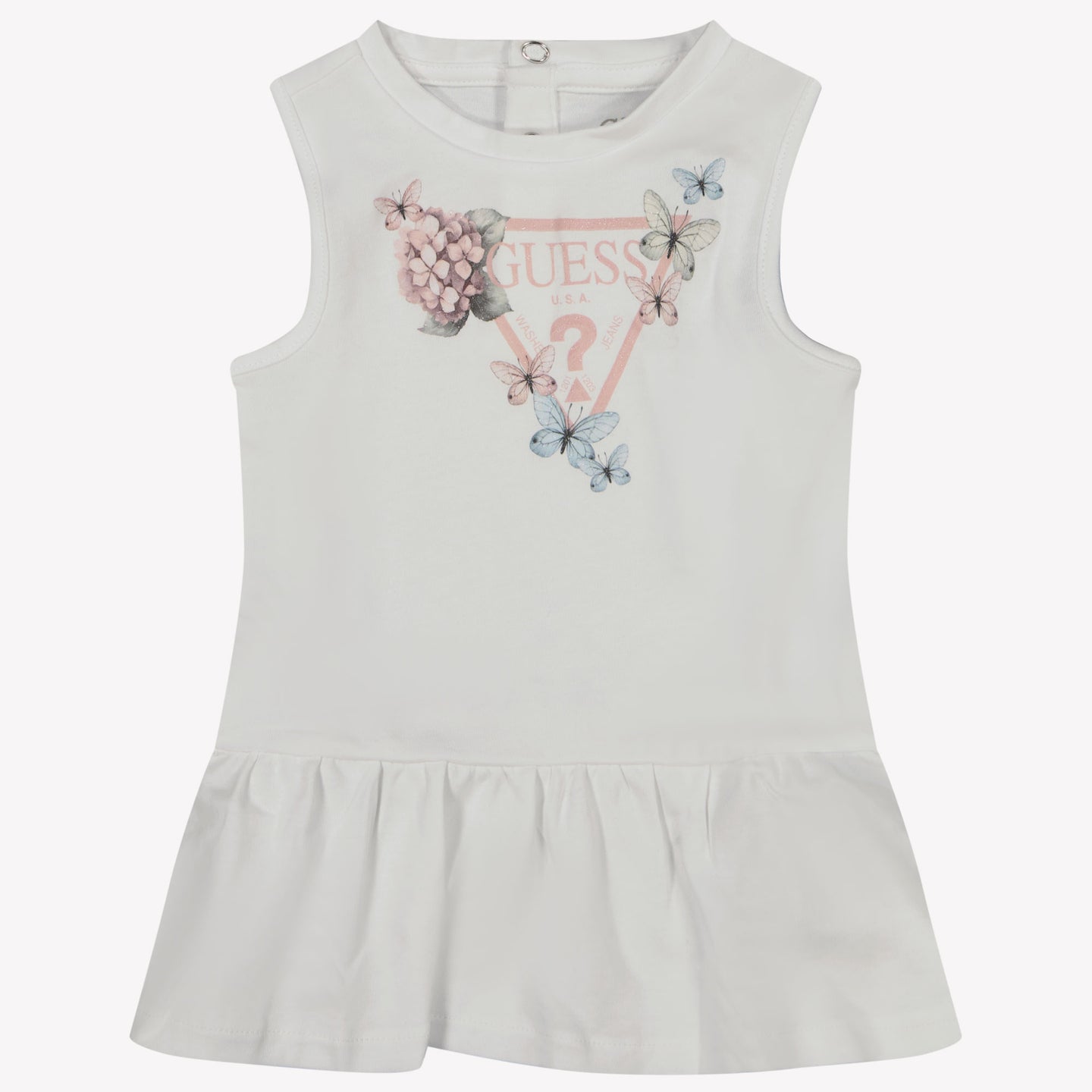 Guess Bébé Filles Robe Blanc