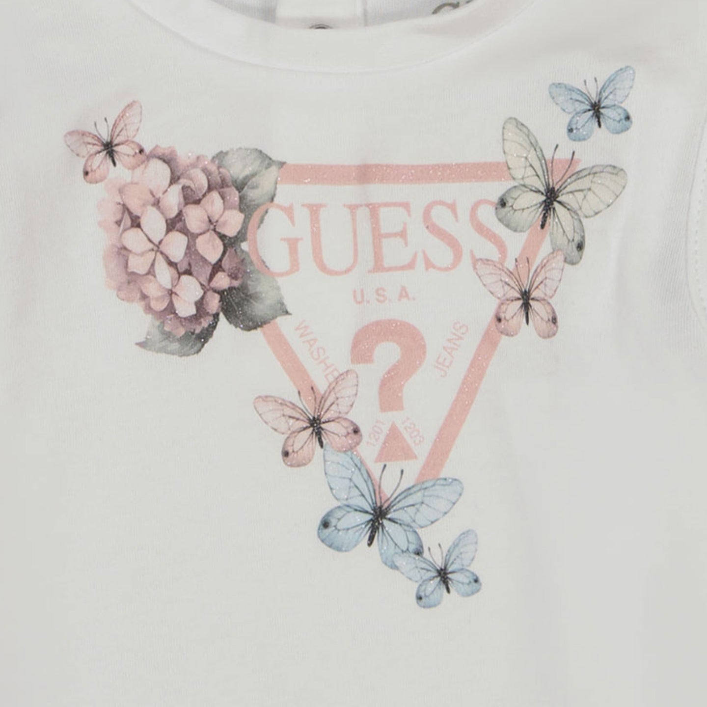 Guess Bébé Filles Robe Blanc