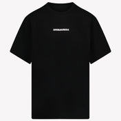 Dsquared2 Kinderjungen im T-Shirt Schwarz