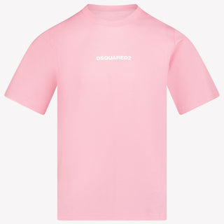 Dsquared2 Kinderjungen im T-Shirt Rosa