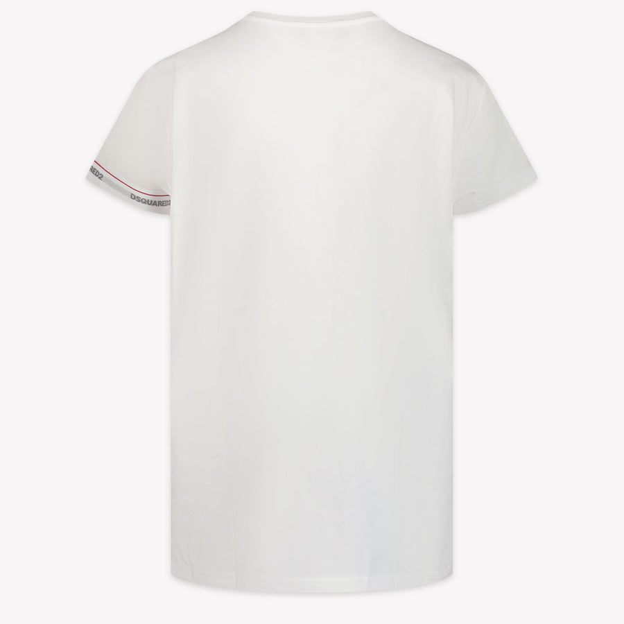 Dsquared2 Enfant Garçons T-shirt Blanc