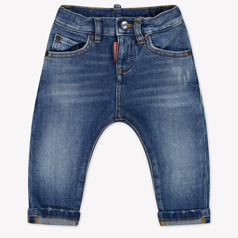 Dsquared2 Bambino Unisex Jeans In Blu