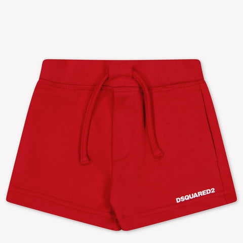 Dsquared2 Bambino Unisex Shorts in Rosso