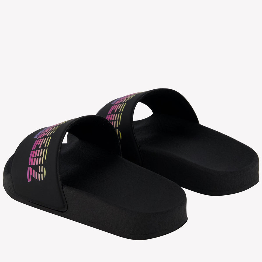 Dsquared2 Ragazze Pantofole Nero