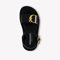 Dsquared2 Filles Sandales Noir