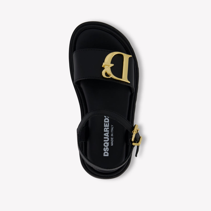 Dsquared2 Filles Sandales Noir