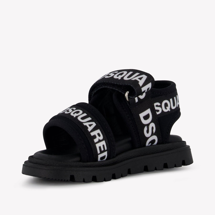 Dsquared2 Garçons Sandales Noir