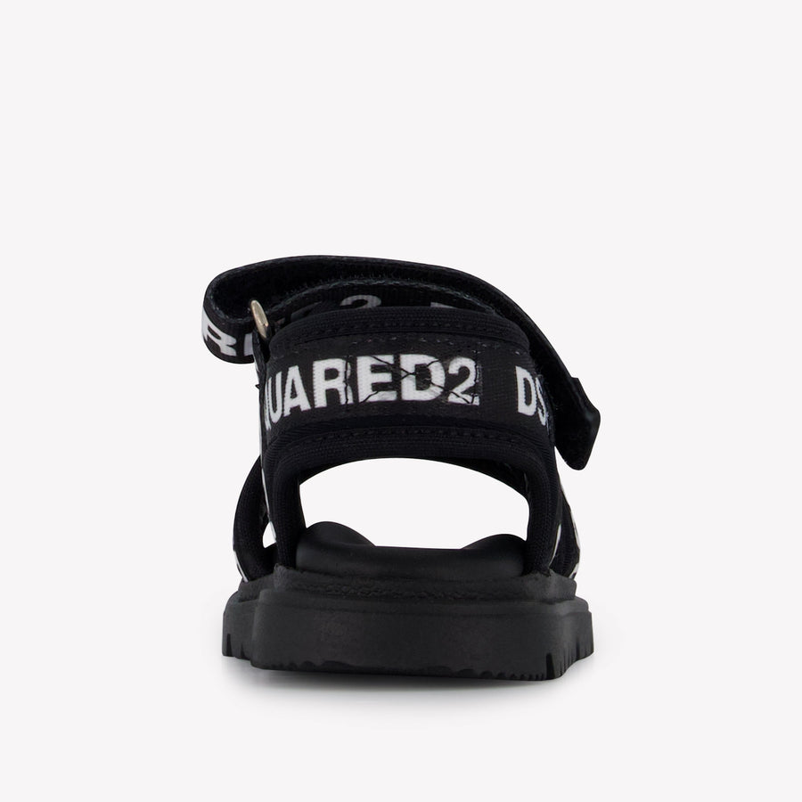 Dsquared2 Garçons Sandales Noir