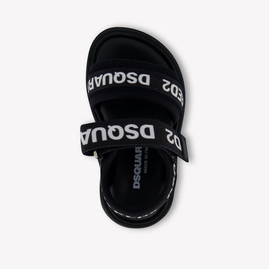 Dsquared2 Garçons Sandales Noir