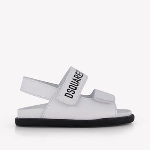 Dsquared2 Ragazzi Sandali Bianco