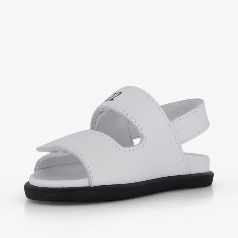 Dsquared2 Ragazzi Sandali Bianco