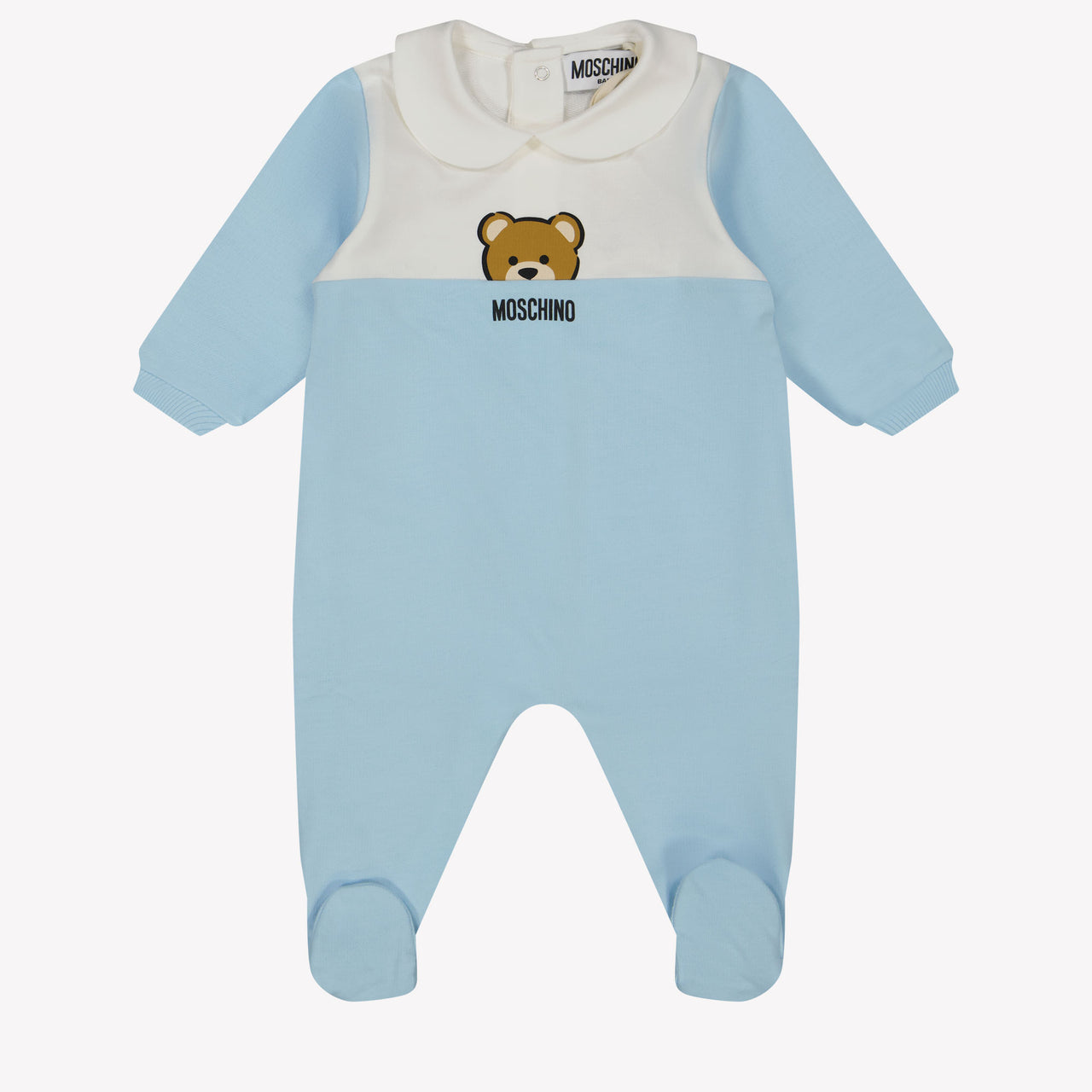 Moschino Bébé Unisexe Boîte en boîte Bleu Clair