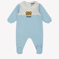 Moschino Bébé Unisexe Boîte en boîte Bleu Clair