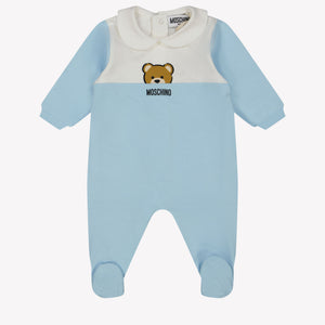Moschino Bébé Unisexe Boîte en boîte Bleu Clair