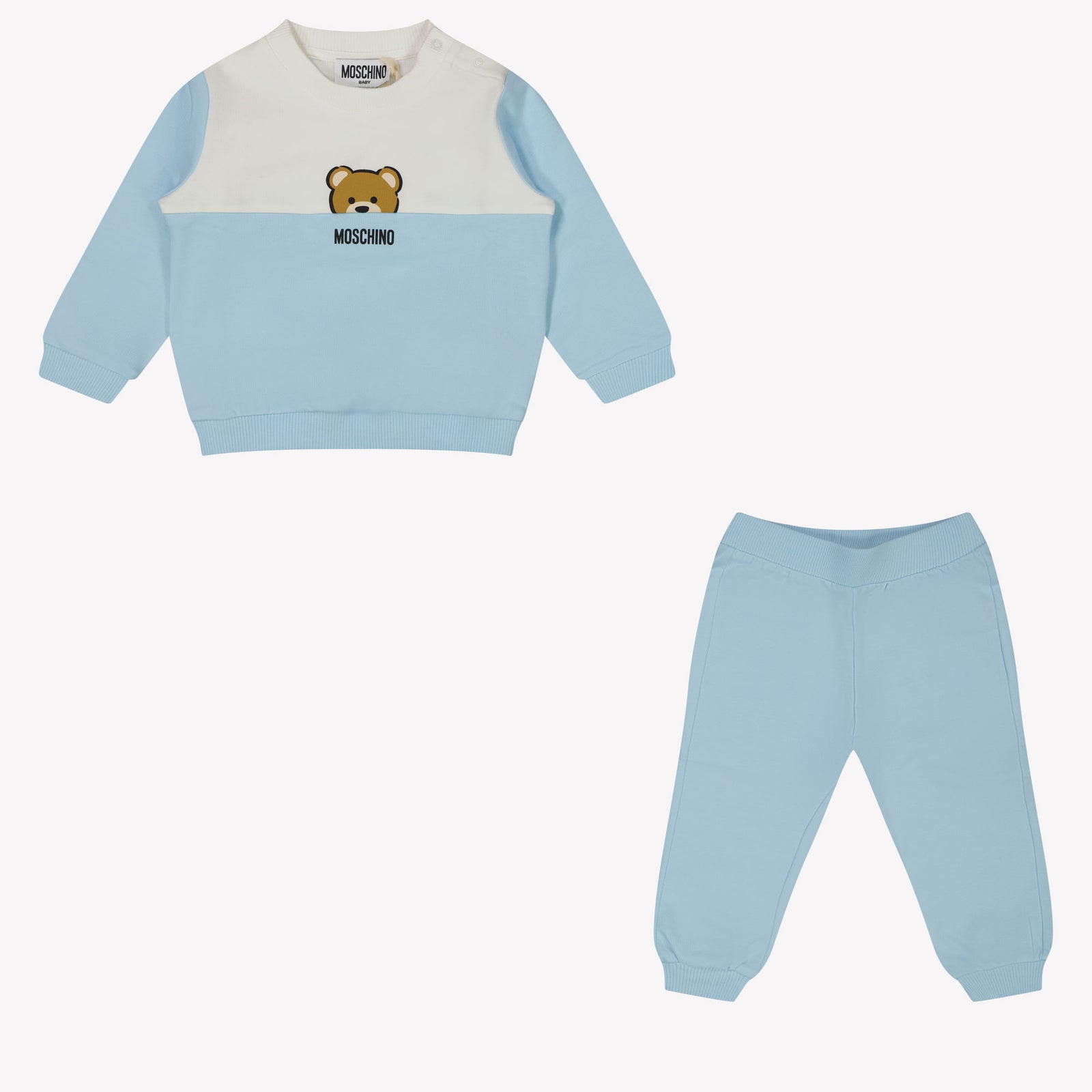 Moschino Bambino Unisex Abito da jogging Azzurro