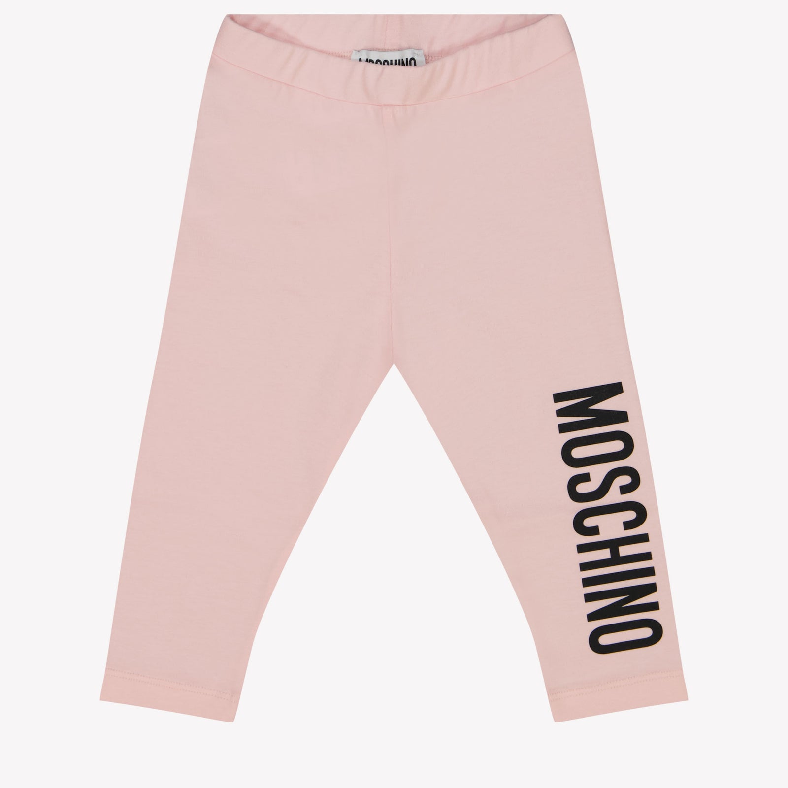 Moschino Bébé Filles Leggings Rose Léger