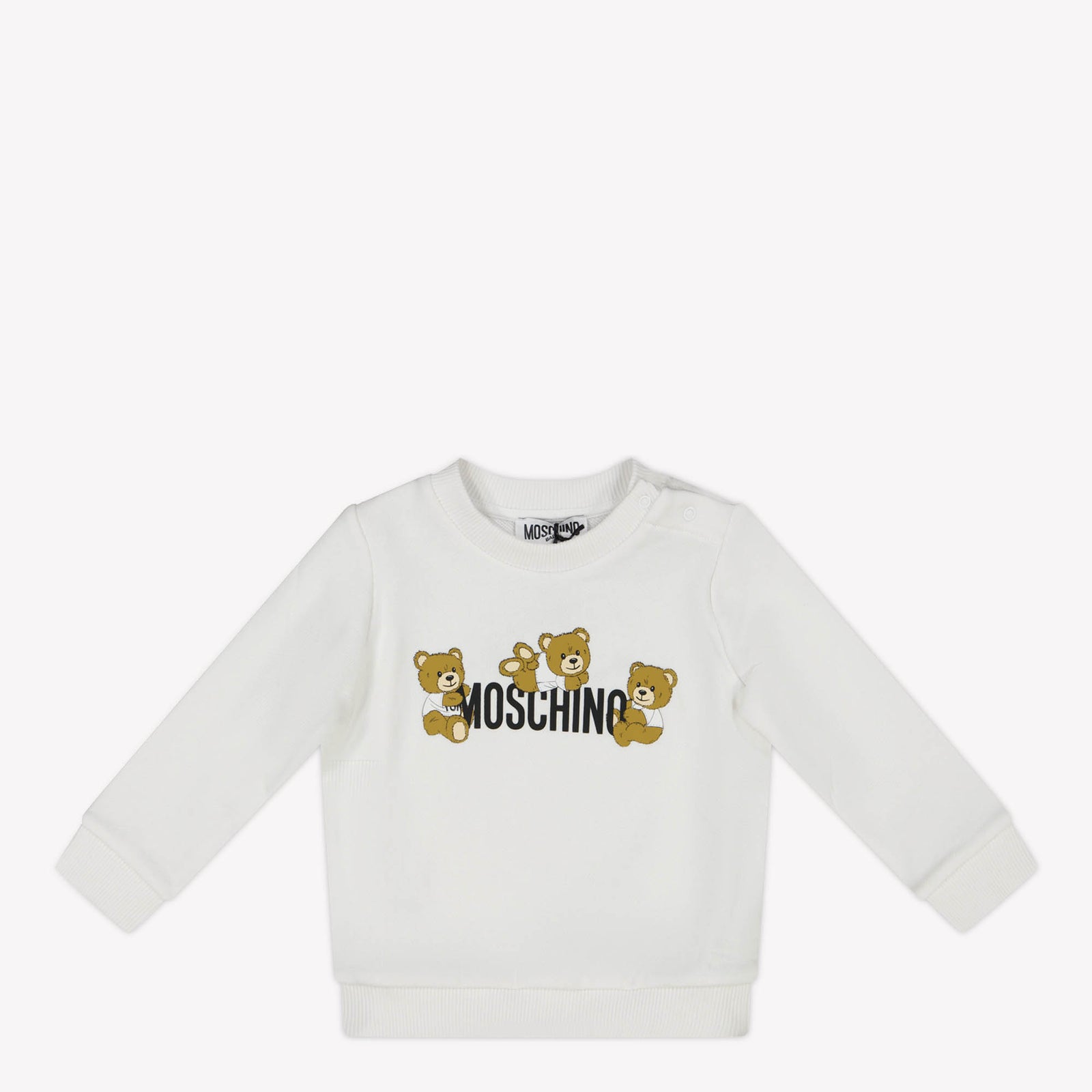 Moschino Bébé Filles Pull Blanc