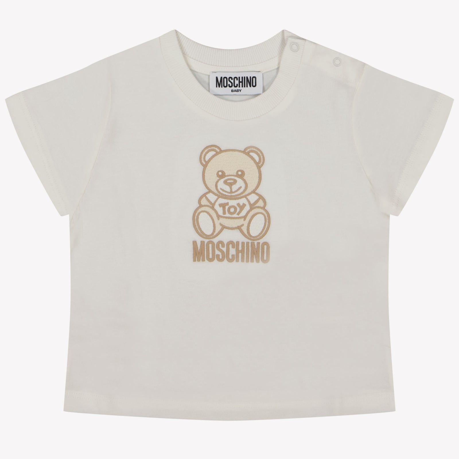 Moschino Bébé Filles T-shirt en blanc