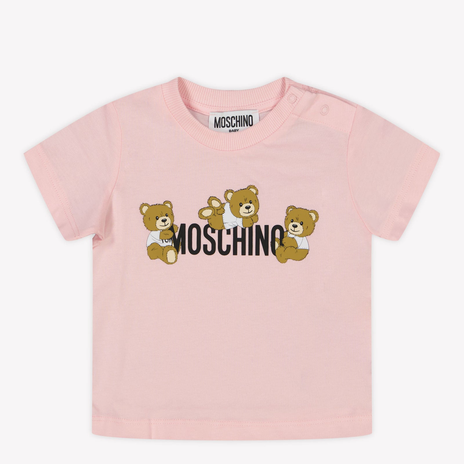 Moschino Bébé Filles T-shirt Rose Léger