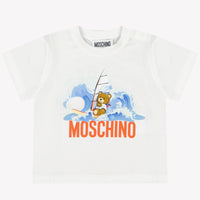 Moschino Bébé Filles T-shirt Blanc