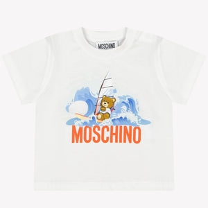 Moschino Bébé Filles T-shirt Blanc