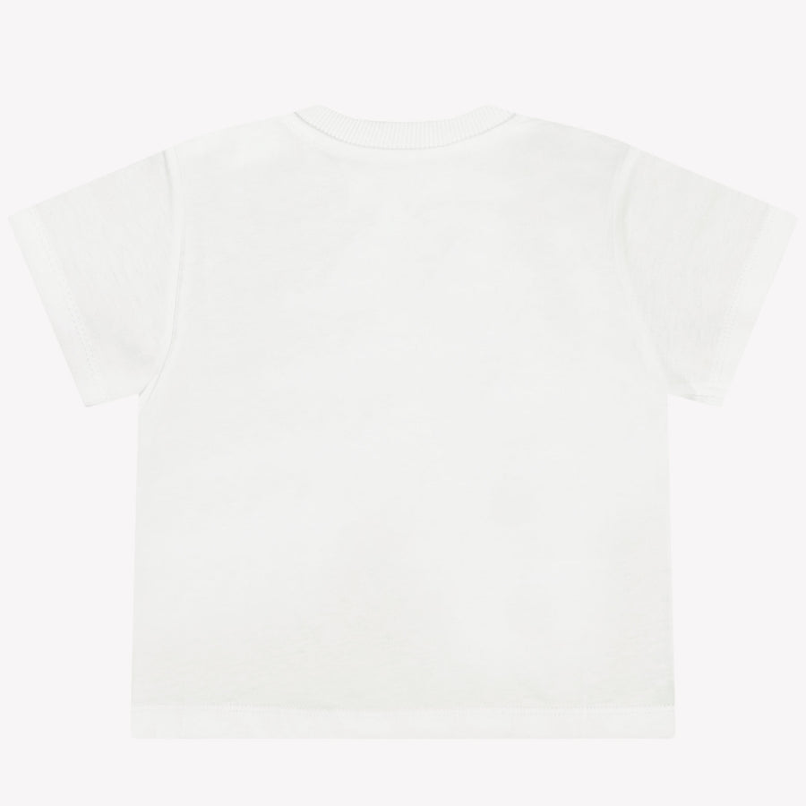 Moschino Bébé Filles T-shirt Blanc