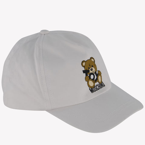 Moschino Bebé Chicas Encerrar Blanco