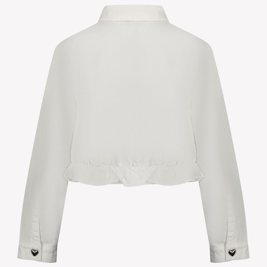 Moschino Niño Unisex Vaqueros Blanco