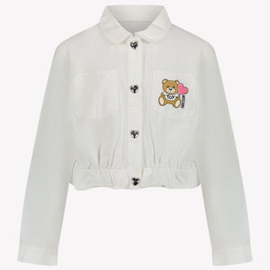 Moschino Niño Unisex Vaqueros Blanco