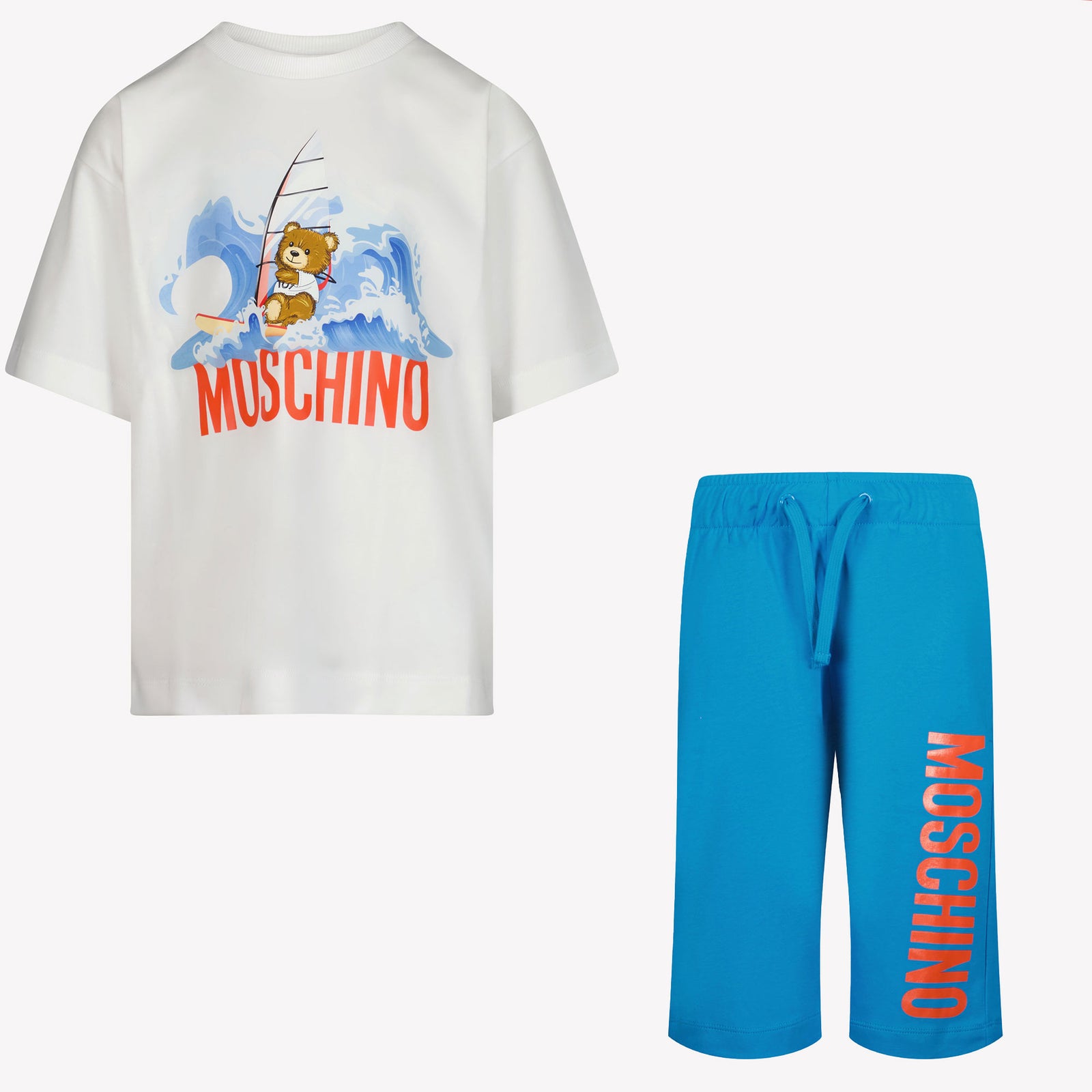 Moschino Ragazzo Ragazzi Immettere Bianco