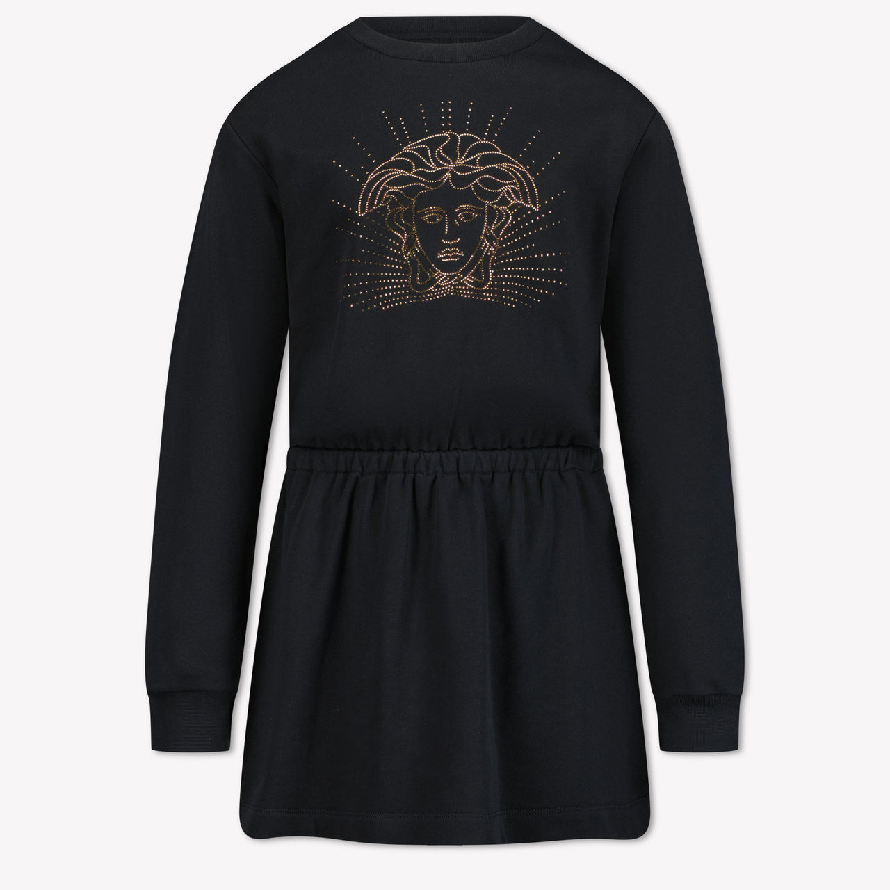 Versace Kinder Mädchen Kleid Schwarz
