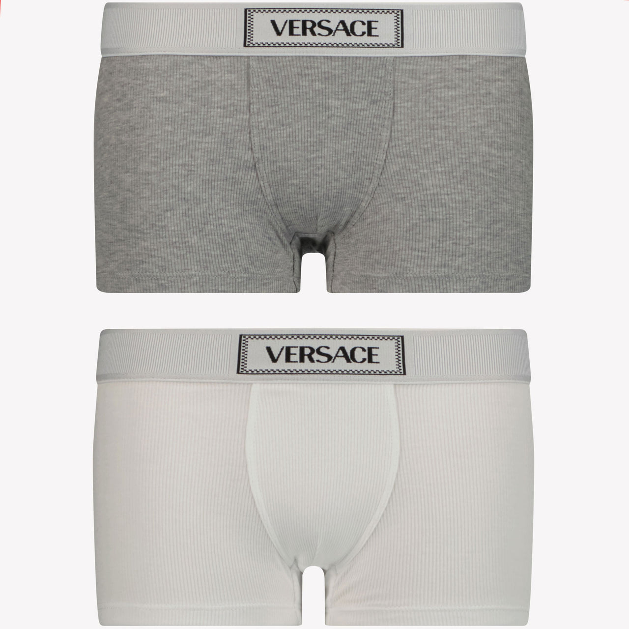 Versace Enfant Garçons Sous-vêtement Gris