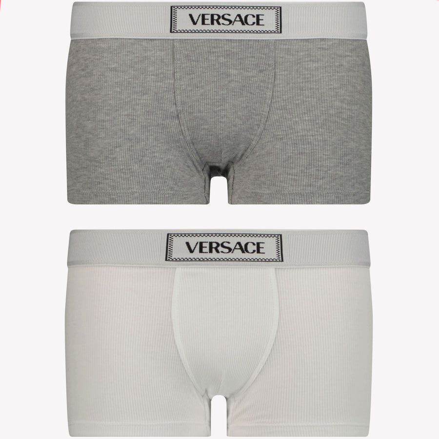 Versace Enfant Garçons Sous-vêtement Gris