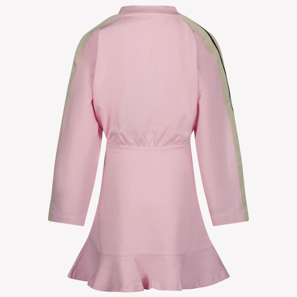 Palm Angels Enfant Filles Robe Rose Léger